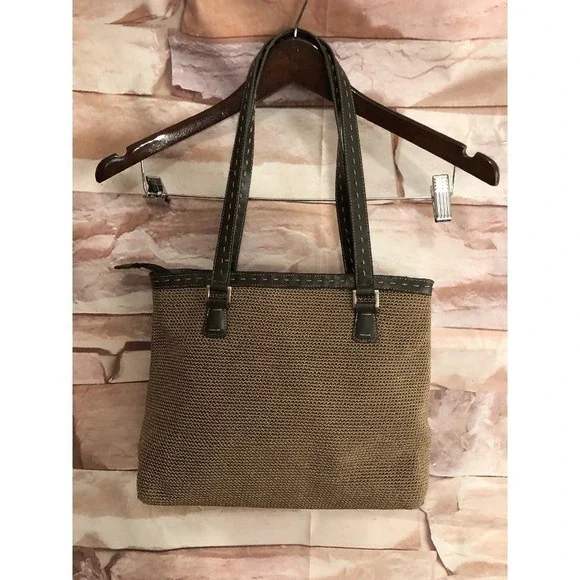 The Sak Women's‎ Woven Nylon Shoulder Bag  Purse Medium Zip Closure