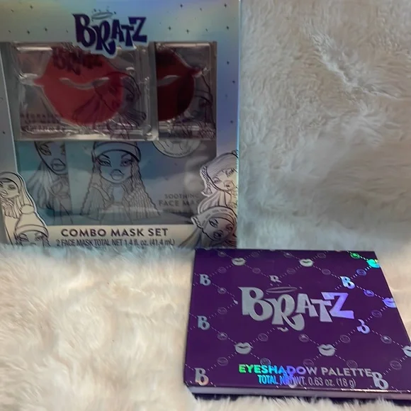 Brats combo Mask set‎ with a brats eyeshadow palette