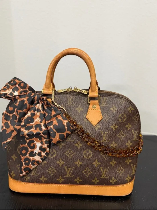 Vintage Louis Vuitton Brown Monogram Alma PM