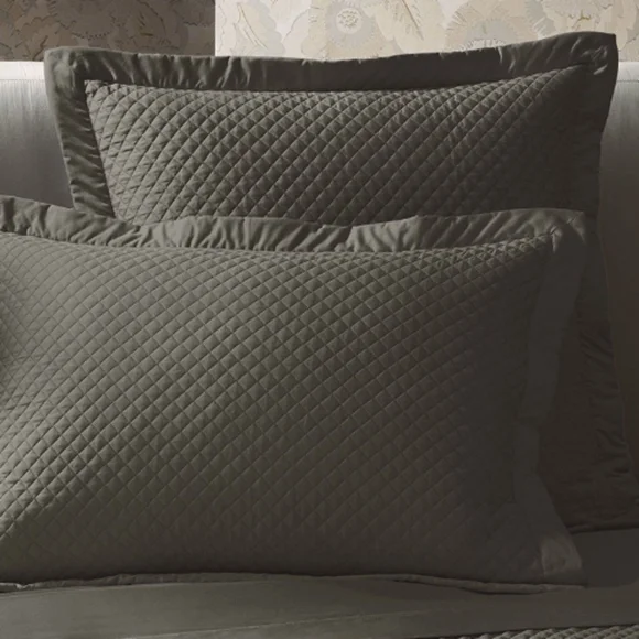 Ralph Lauren Wyatt Quilted Euro Shams PAIR