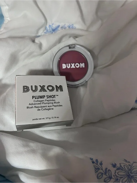 BUXOM Plump Shot Collagen Peptides Blush - Berry Glam