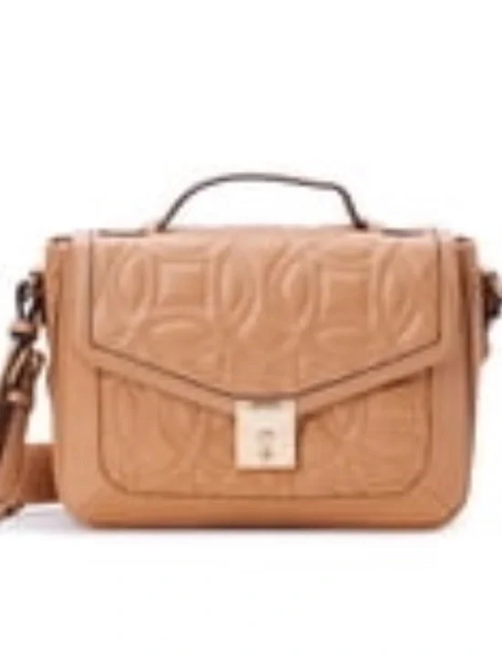 Time and tru  Tan Quilted Crossbody