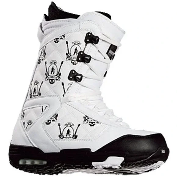 Burton SHAUN WHITE Men's 6 Snowboard Boots White Imprint 3 Y2K Outdoors Winter