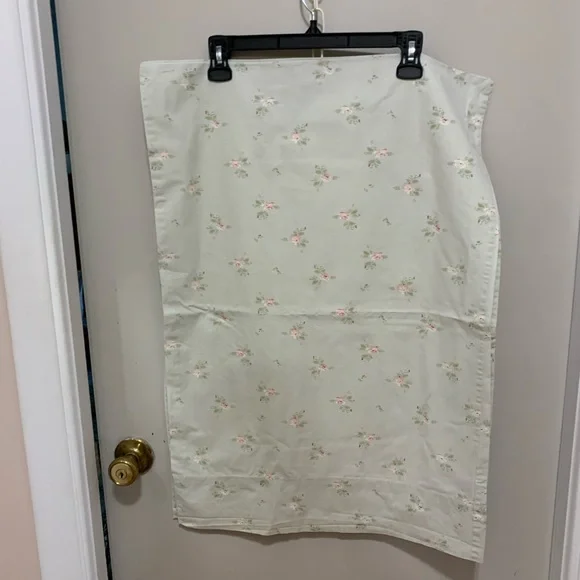 Simply Shabby Chic Sage Floral Pillowcase