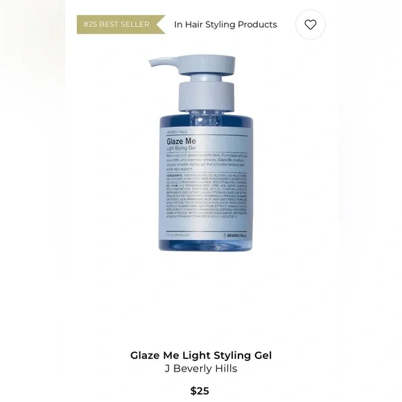 Glaze Light Styling Gel -‎ Blue