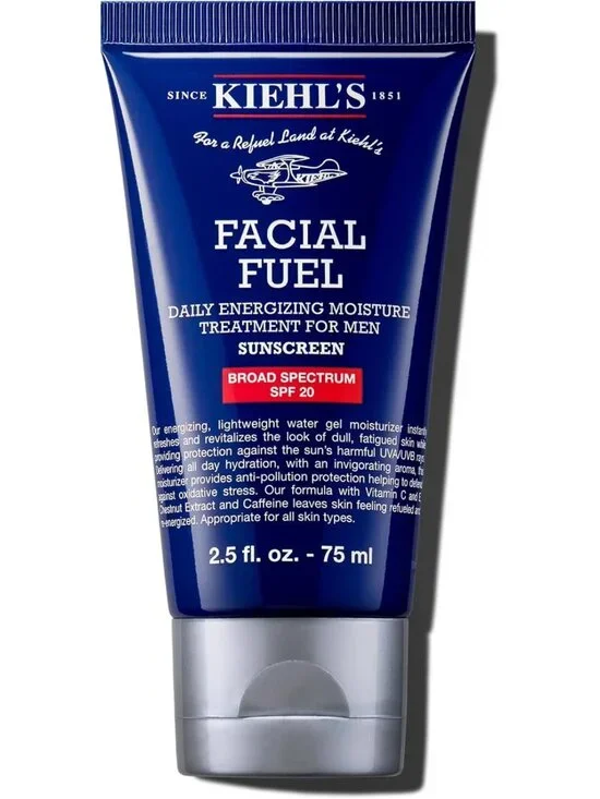 Energizing Men's Facial Moisturizer with SPF 20 - Hydrating & Refreshing
