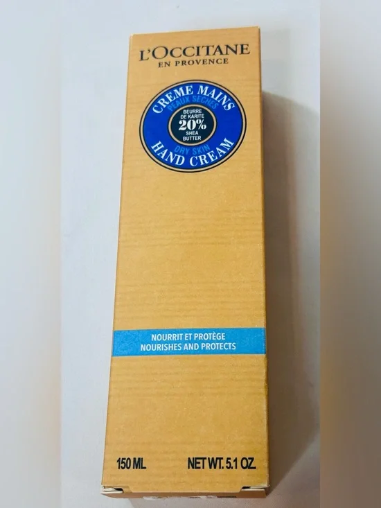 L'Occitane Shea Butter Hand Cream - 5oz New in Box