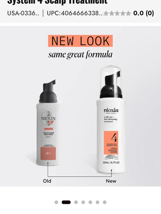 Scalp & Hair Thickening Treatment - White/Peach