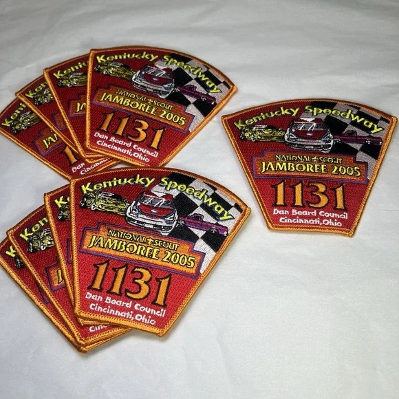 9 Boy Scout Beard Ohio Kentucky Speedway 1131 Council JSP‎ 2005 Jamboree Patch