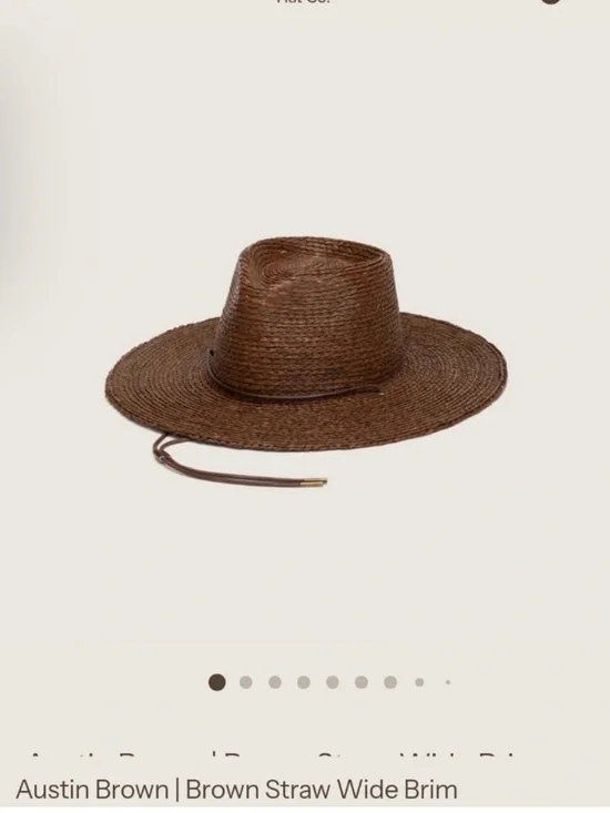 Will+Bear Austin BROWN Unisex Wide Brim Hat Super Cute