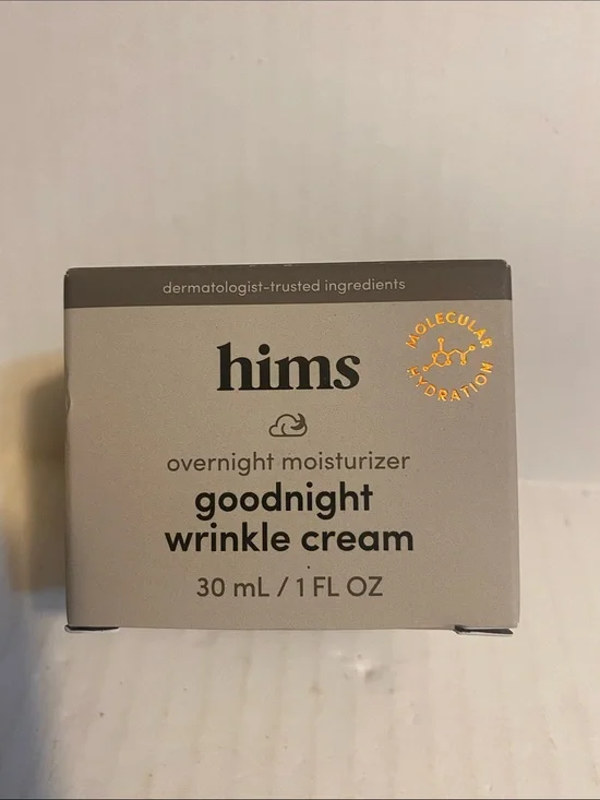 hims Goodnight Wrinkle Cream Overnight Moisturizer - Beige