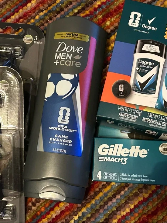 Dove Men+Care Game Changer Body & Face Wash – Blue/Gray