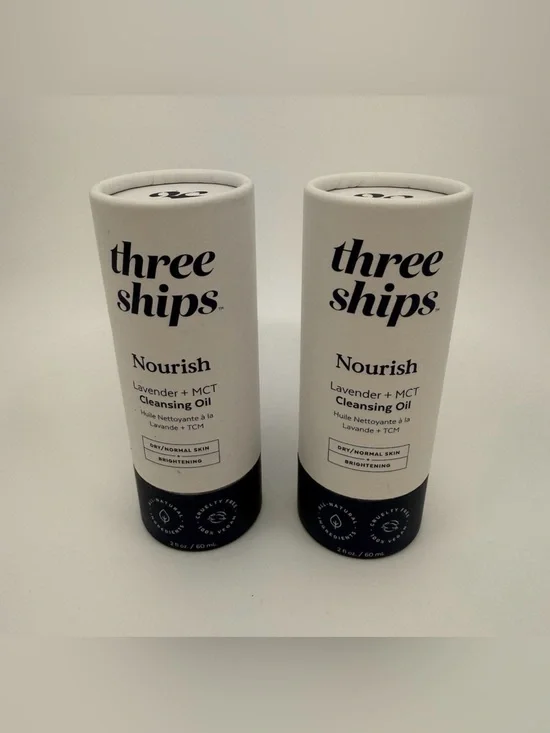 Nourish Lavender + MCT Cleansing Oil - White