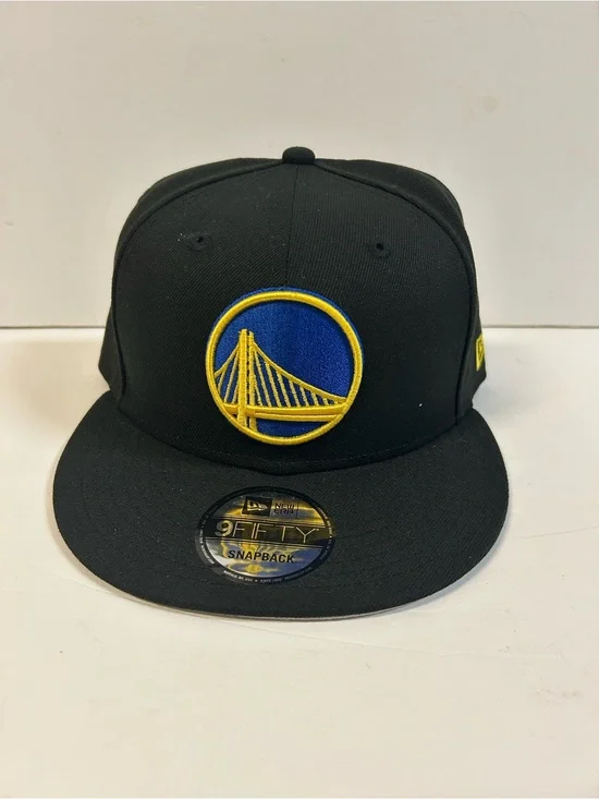 New Era Black and Yellow Golden State Snapback Hat