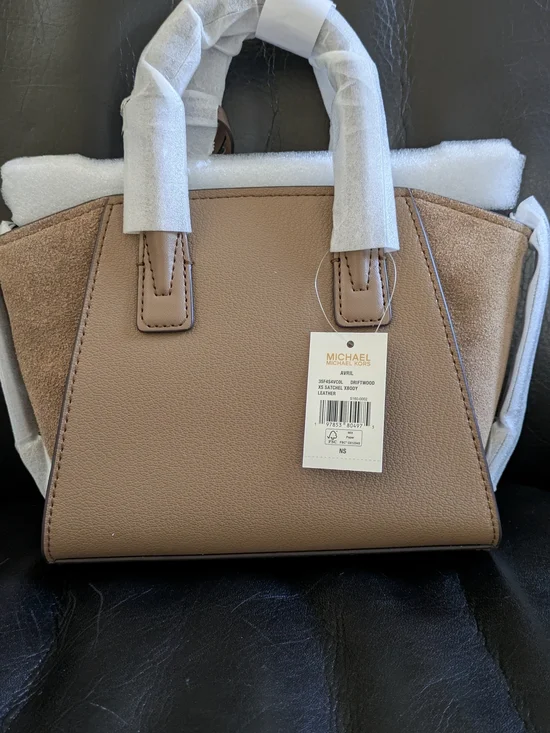 Michael Kors Avril Extra-Small Leather Satchel