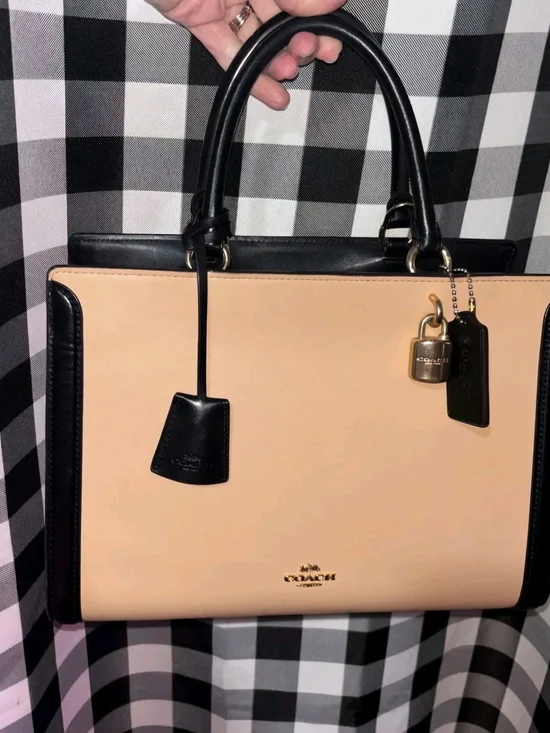 Coach Zoe In Color Block