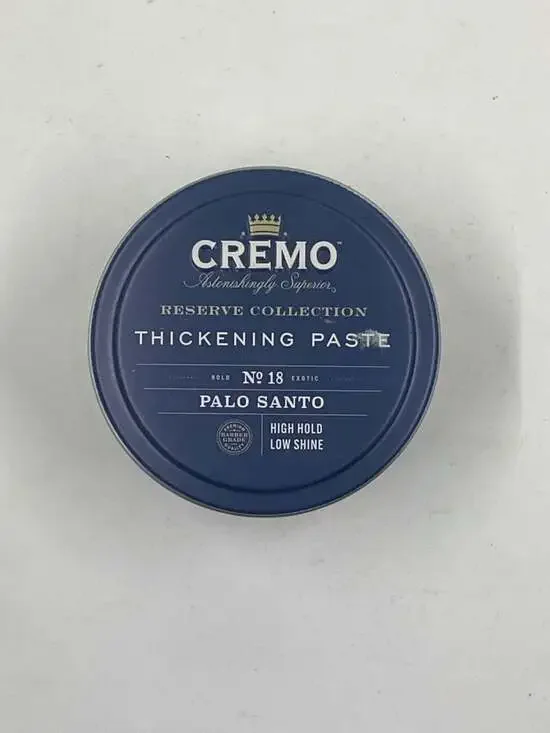 Cremo Reserve Collection Palo Santo No 18 Thickening Paste High Hold Low Shine 4