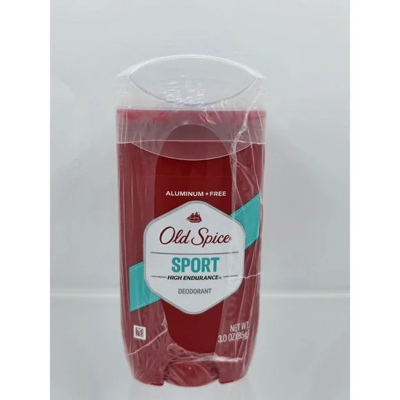3 Old Spice Sport High Endurance Men's Deodorant 3 Pack‎ 3 oz Each Aluminum Free