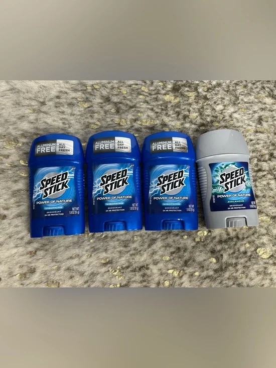 5‎ for $25🔥Speed Stick Deodorant for Men- Bundle of 4- New