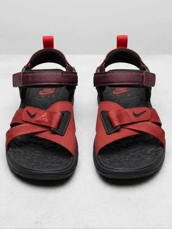 Nike ACG Air Deschutz+ Men’s 10 Redstone Black Outdoor Hiking Sport Sandals