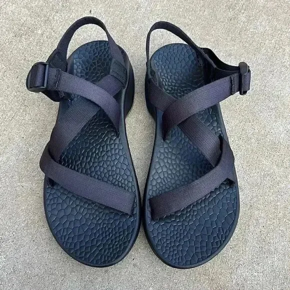 Chaco Updraft Ecotread Black Outdoor Hiking Sport Sandals Men’s Sz 13