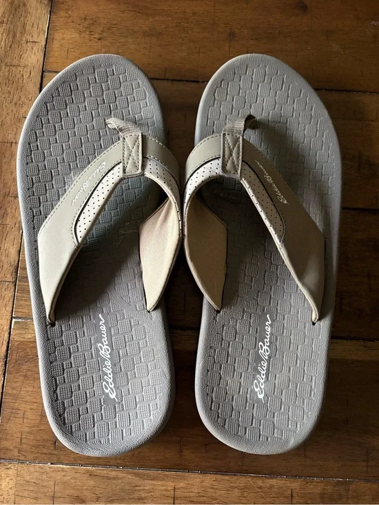 Eddie Bauer Mens Breakpoint Comfort Flip Flop Sandals size 10 NWOT