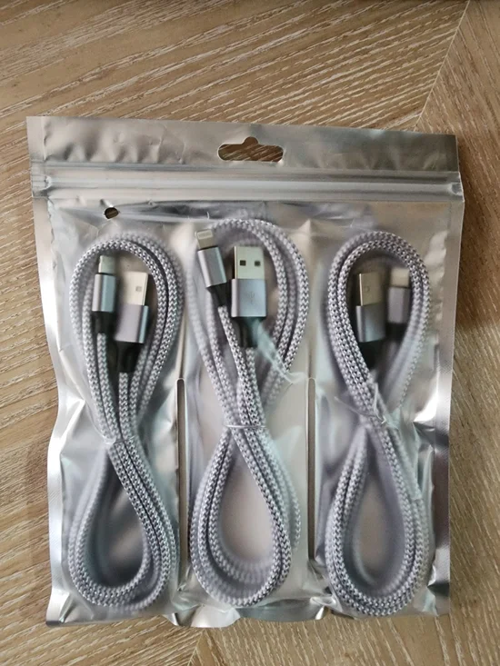 Iphone  USB to lightning Cables -6FT (3-Pack)