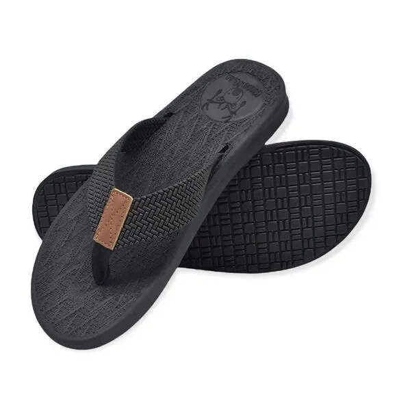 🆕KuaiLu Mens Flip Flop Thong Sandals