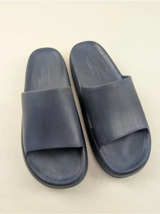 Skechers Foamies Arch Fit Horizon Sandal Mens 11 Blue Slip On Slide Comfort