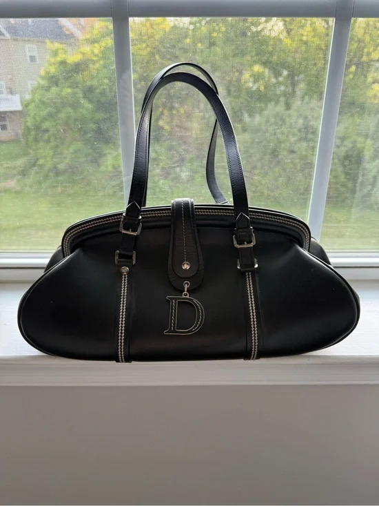 Vintage Christian Dior Detective Satchel Bag – John Galliano Era