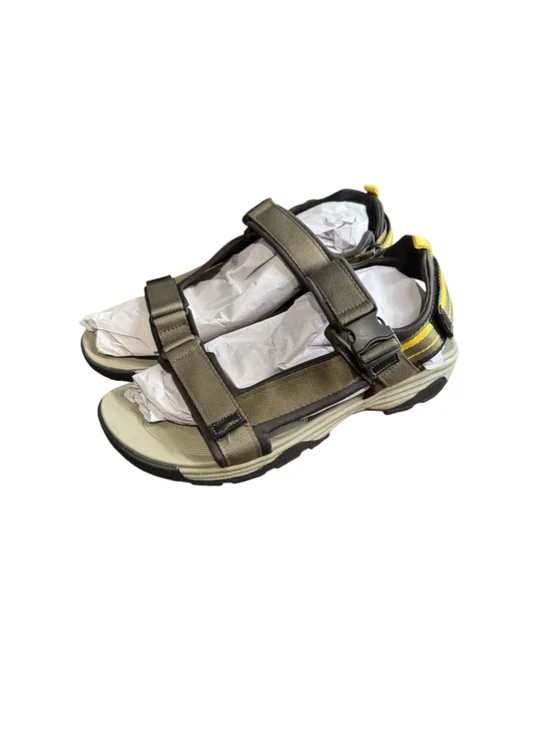 Men's G.H. Bass & Co. Sandals in Olive and Yellow size 11