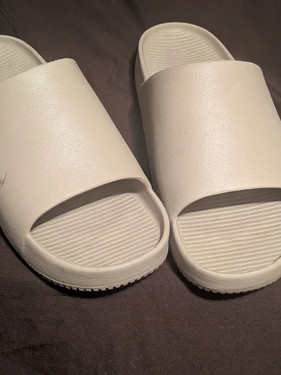 Nike CALM Tan Slides Men's 12/Women's 13