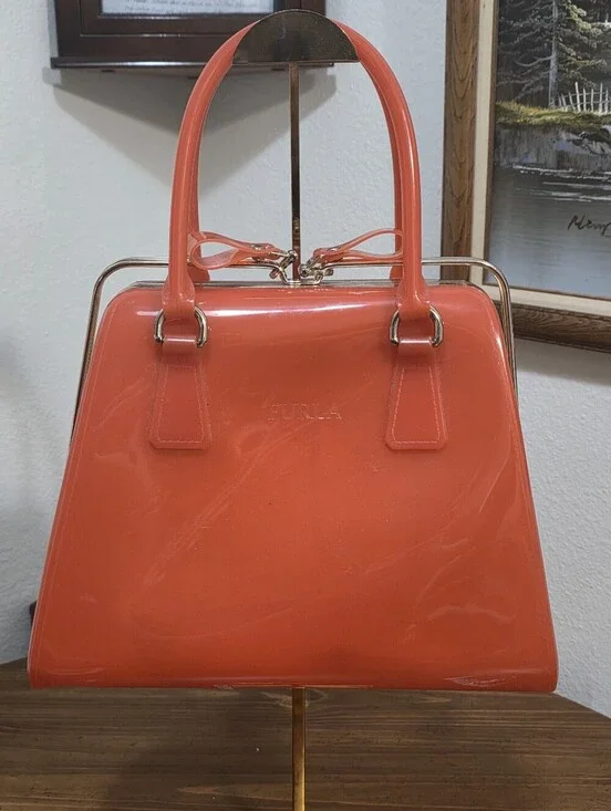 Furla Candy Bag Red Satchel