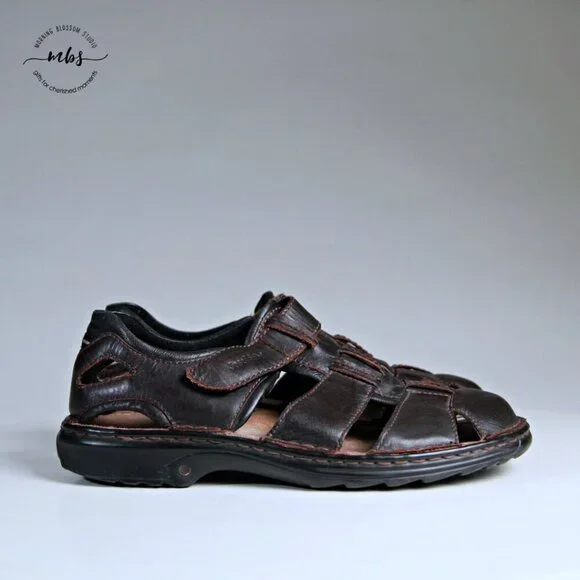 Josef Seibel Jeremy Moro Fisherman Sandals Brown Men EU‎ 44, US 10.5