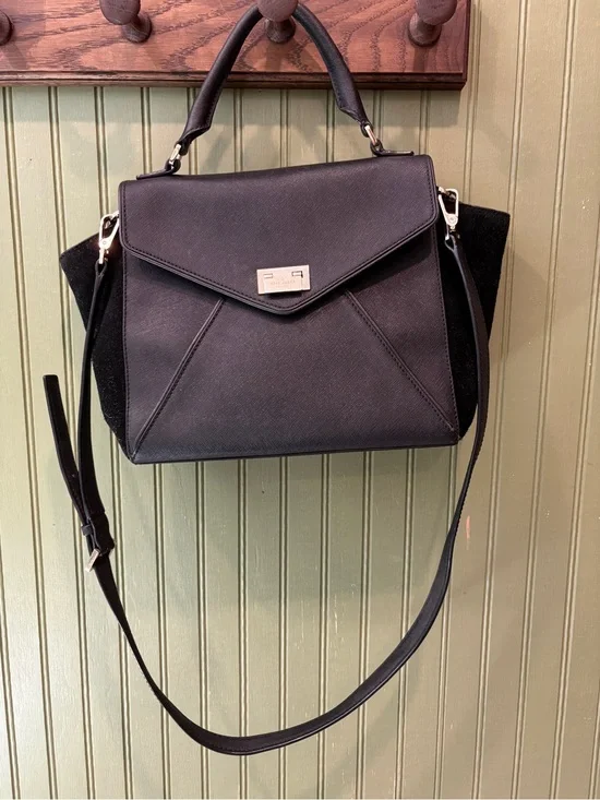 Kate Spade Classic Black Structured Satchel Handbag