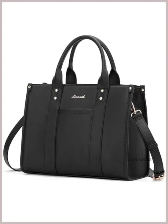 Women's Leather Satchel Tote - Laptop Crossbody Bag