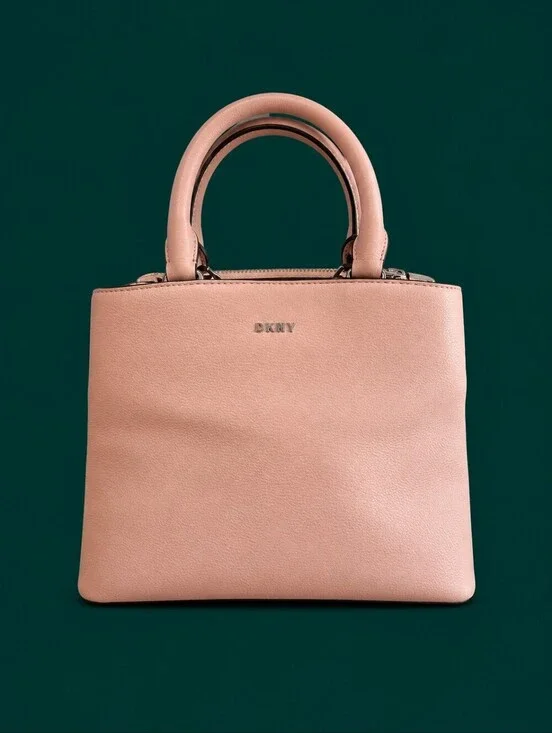 Dkny Paige Barbie Blush Three Compartment Mini Satchel 06097