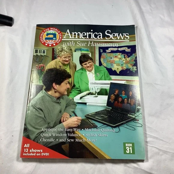 America Sews Sue Hausmann Bk 31 DVD‎ Sewing Quilting