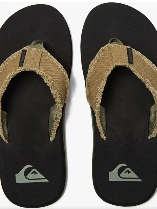 Quiksilver Men's Monkey Abyss Three-Point Sandals