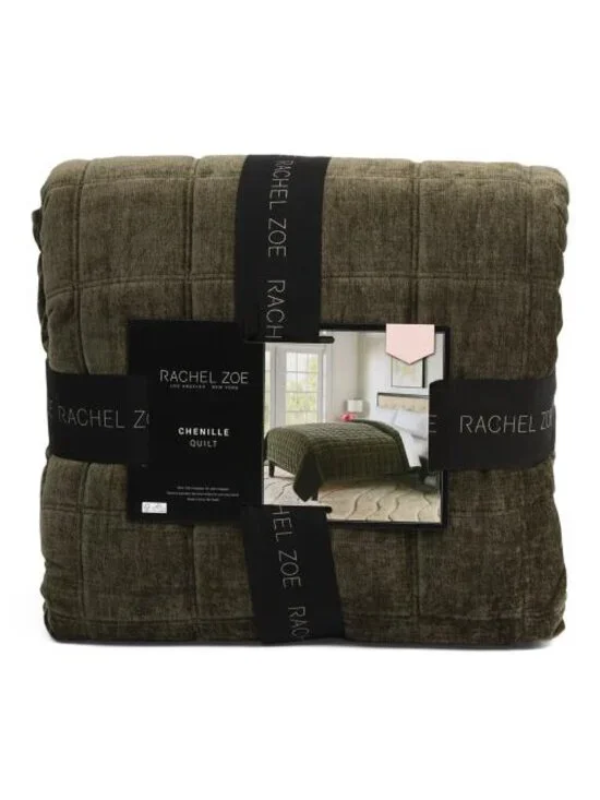 RACHEL ZOE Chenille Quilt
