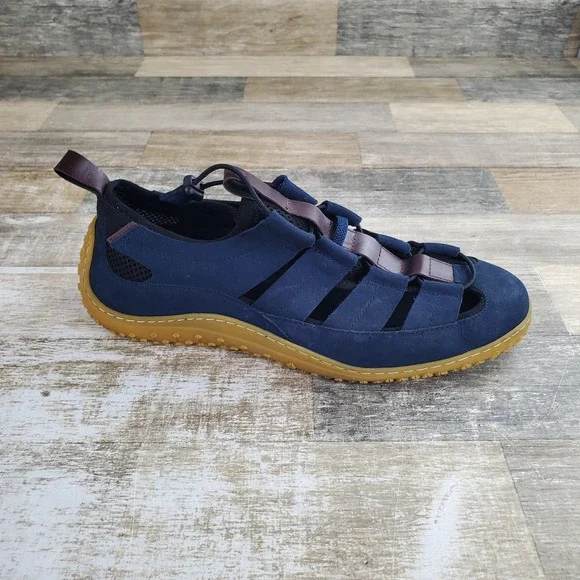 Cole Haan Zerogrand Tidetrek Fisherman Mens Sandals 11.5 M Navy Blue Leather