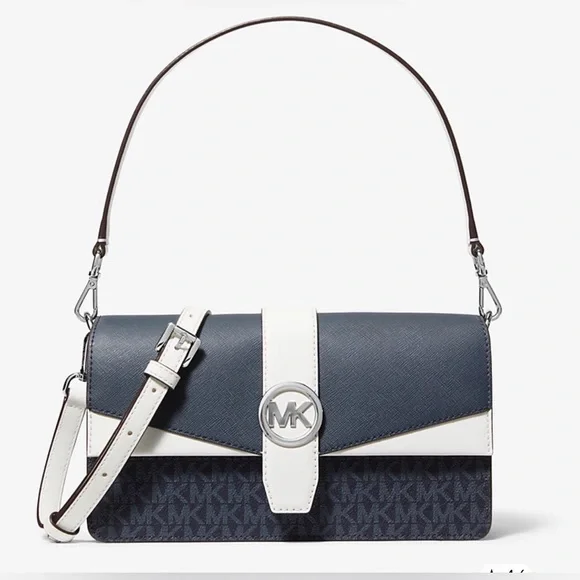 Greenwich Medium Signature Logo Convertible Shoulder Bag‎ originally $328