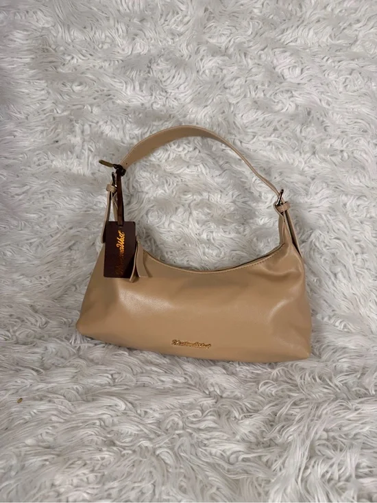 Montana West Beige Women's Shoulder Bag by