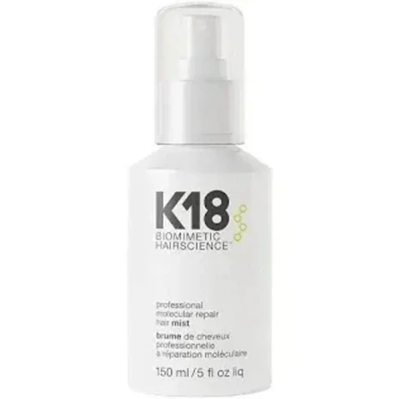 MSRP $112 K18, Pro Molecular Repair Hair Mist, **NWOB, Full Size, 150mL/5 FL OZ
