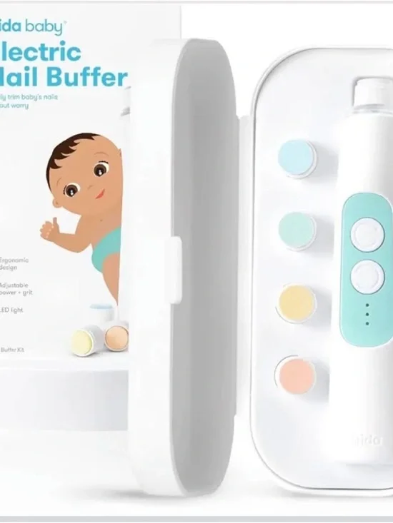 Frida baby Electric Nail Buffer - Mint & White