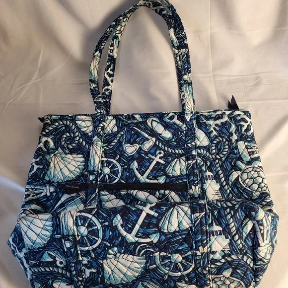 Vera Bradley Shore Enough Large Vera Tote