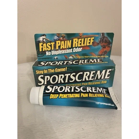 Sportscreme Deep Penetrating Pain Relieving Rub 1 Tube 3 Oz 85g. New *READ*‎