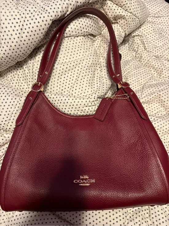 Coach Erin Shoulder Bag in Burgundy