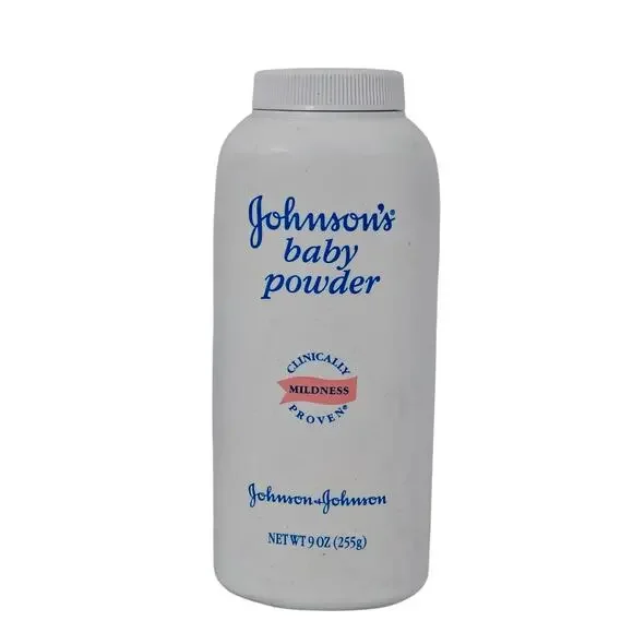Johnson's Baby Powder Talc Formula 9 oz Mild Silky Soft Skin 1996 Old Stock VTG