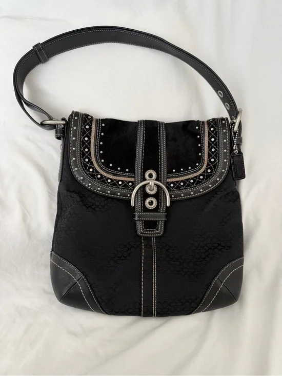 Coach Vintage Y2K Studded Large Soho